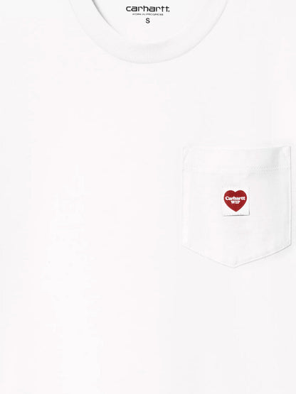 Carhartt WIP Cotton T-shirt - Whitered