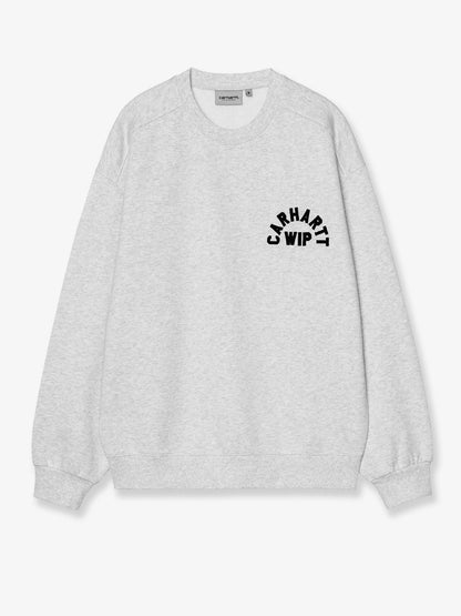 Carhartt WIP Arch Script cotton blend sweatshirt - Ashheaterblack