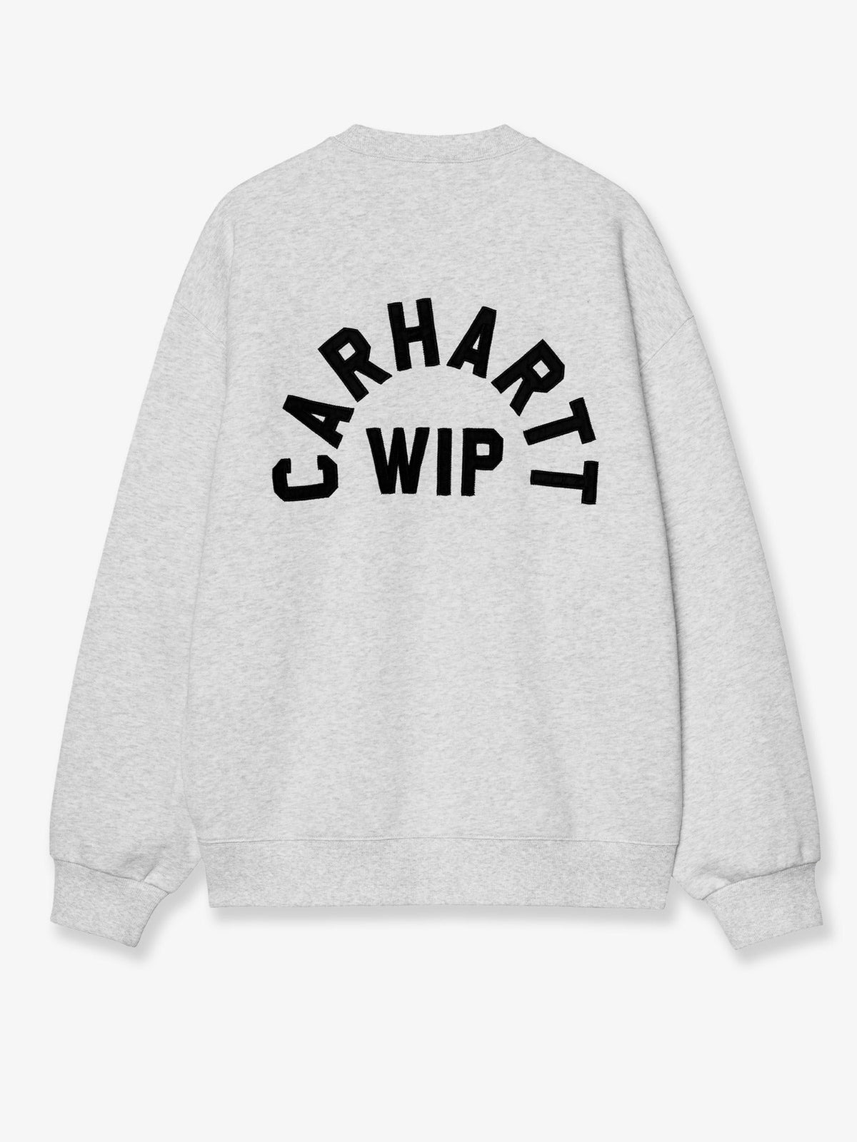 Carhartt WIP Arch Script cotton blend sweatshirt - Ashheaterblack