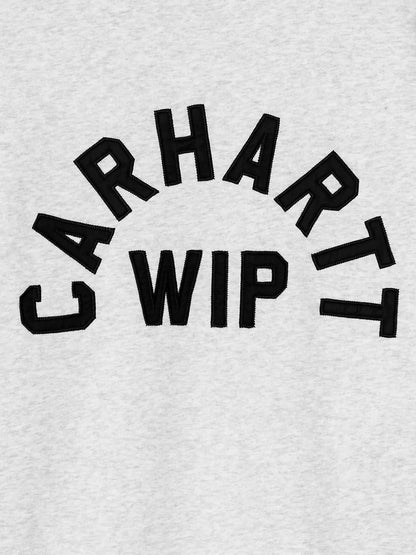 Carhartt WIP Arch Script cotton blend sweatshirt - Ashheaterblack