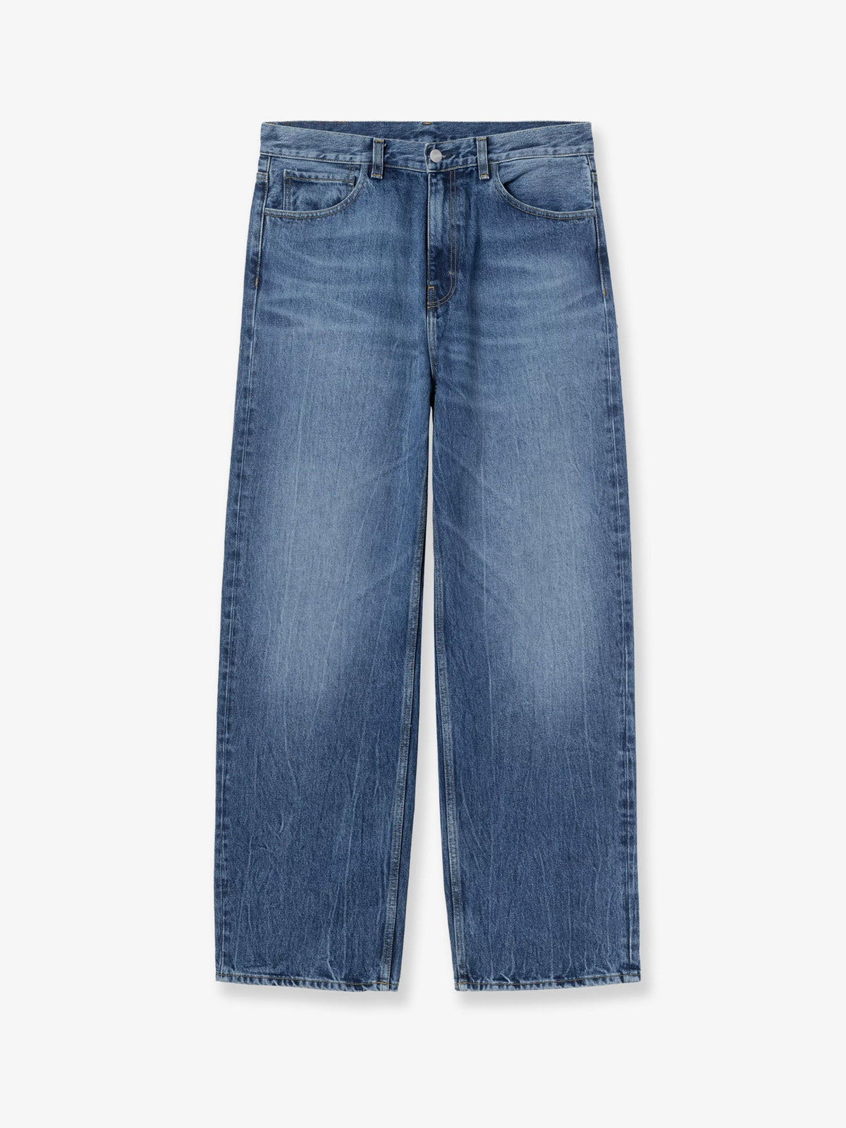 Carhartt WIP Washed-out blue denim jeans