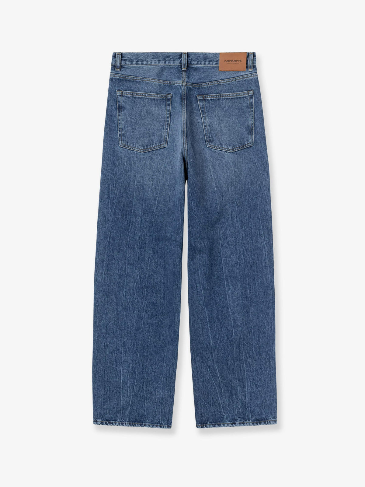Carhartt WIP Washed-out blue denim jeans