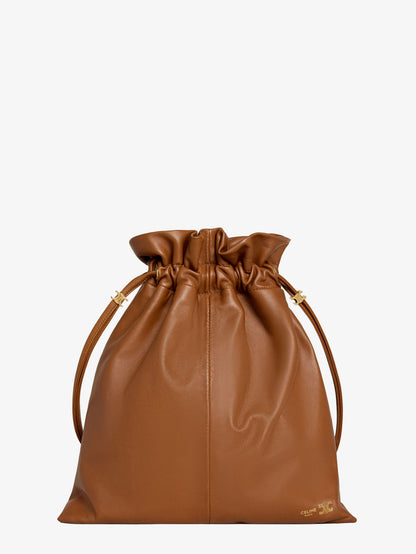 Celine Crystal leather crossbody bag - Softtan