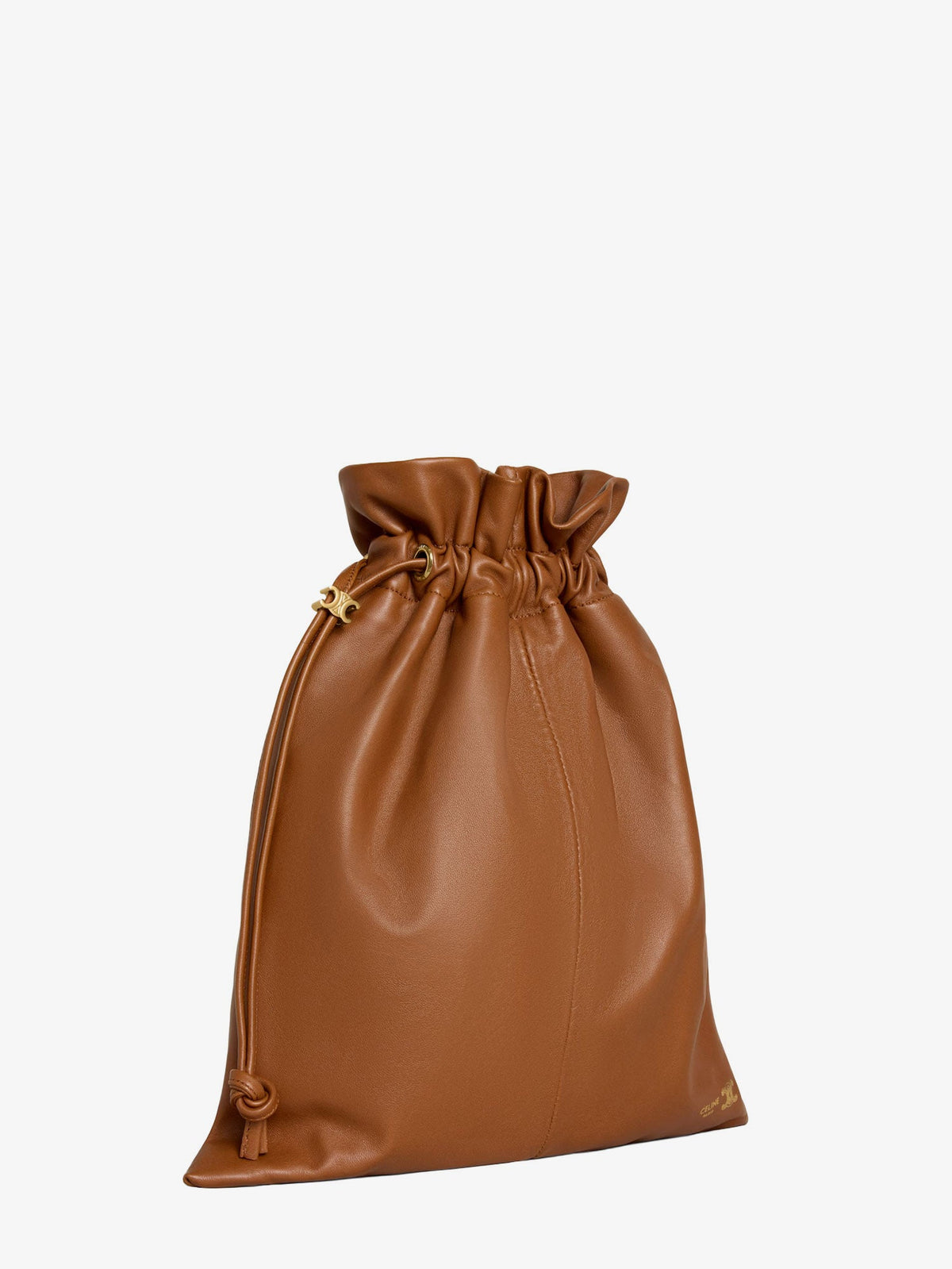 Celine Crystal leather crossbody bag - Softtan