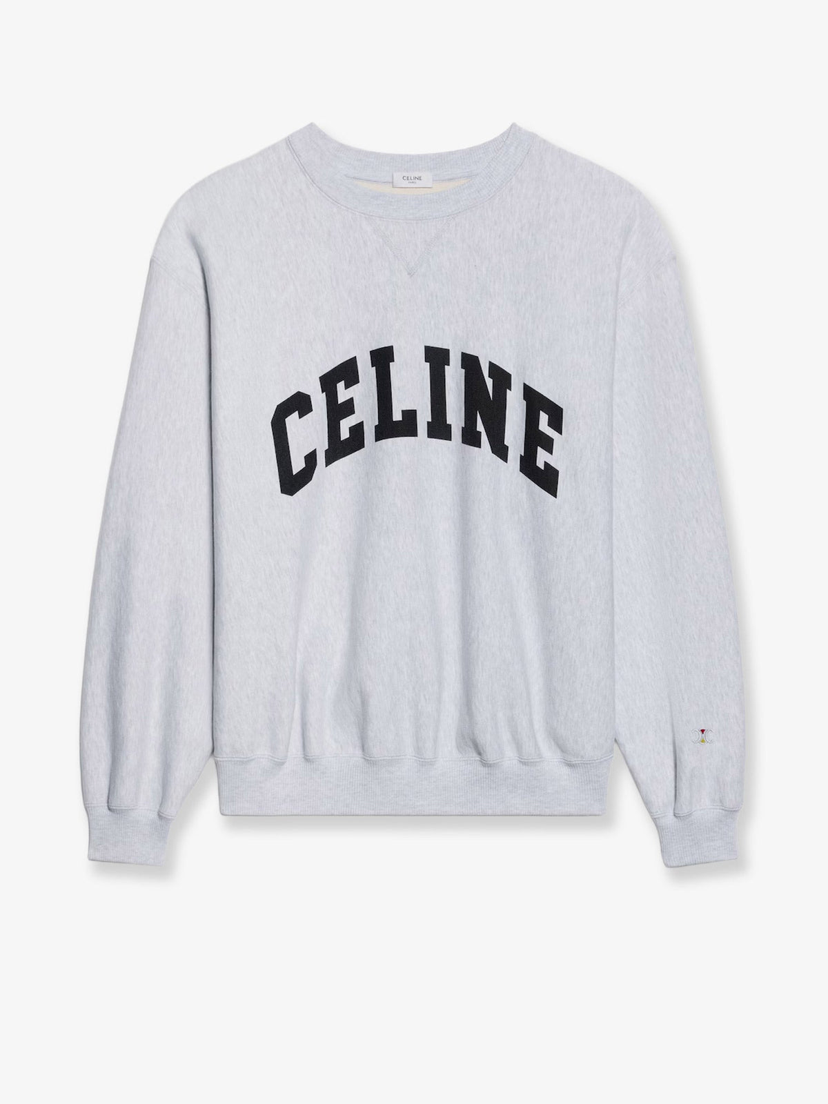 Celine Cotton sweatshirt - Palegreyblack