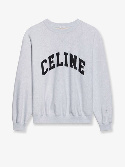 Celine Cotton sweatshirt - Palegreyblack