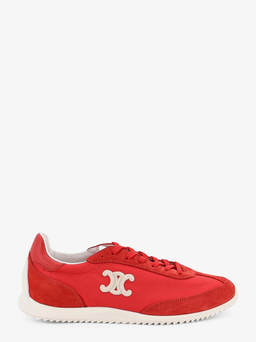 Celine Race sneakers in nylon and suede - Redecru