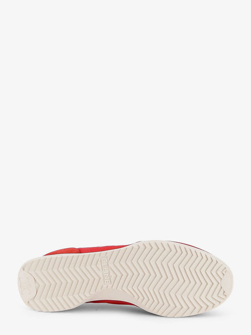 Celine Race sneakers in nylon and suede - Redecru