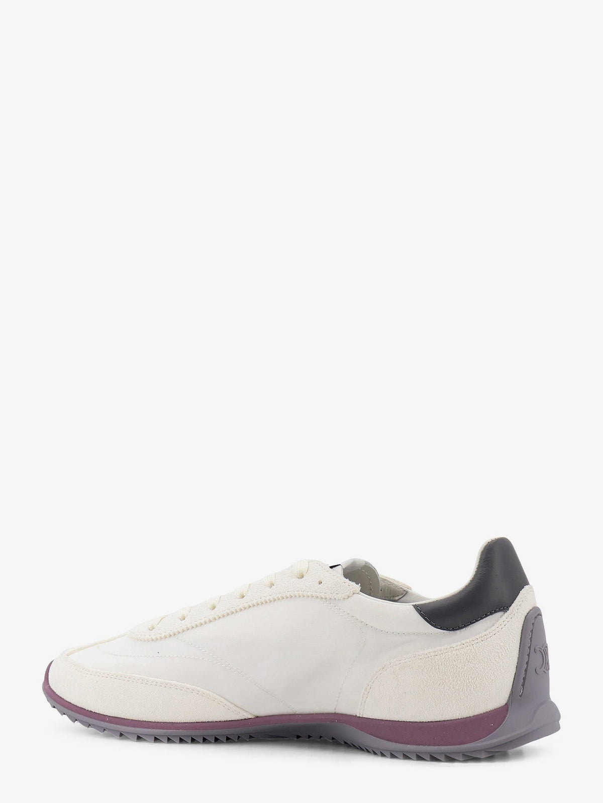 Celine Racer nylon and suede sneakers - Opticwhitegrey