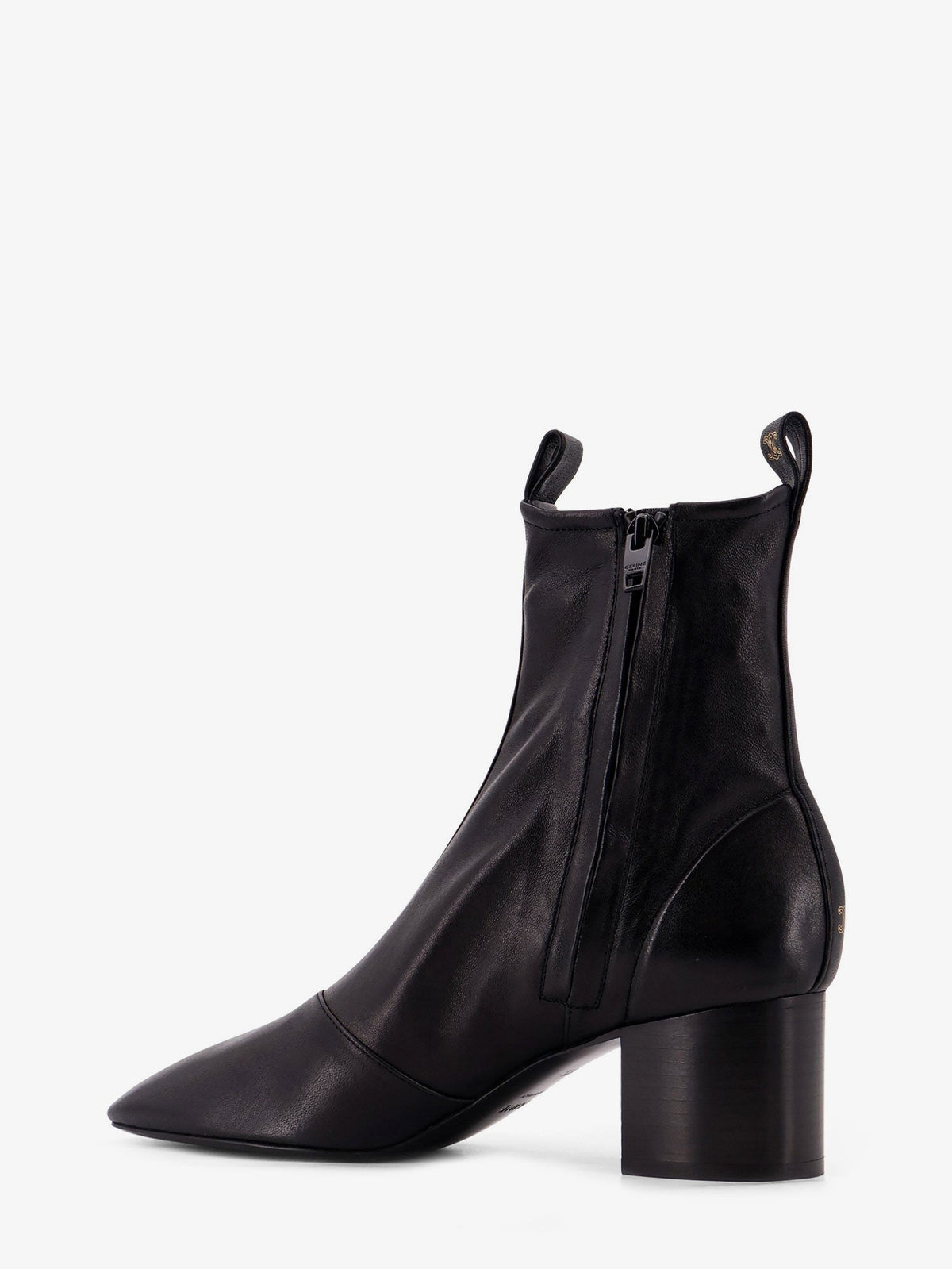 Celine Cheri leather boots - Black