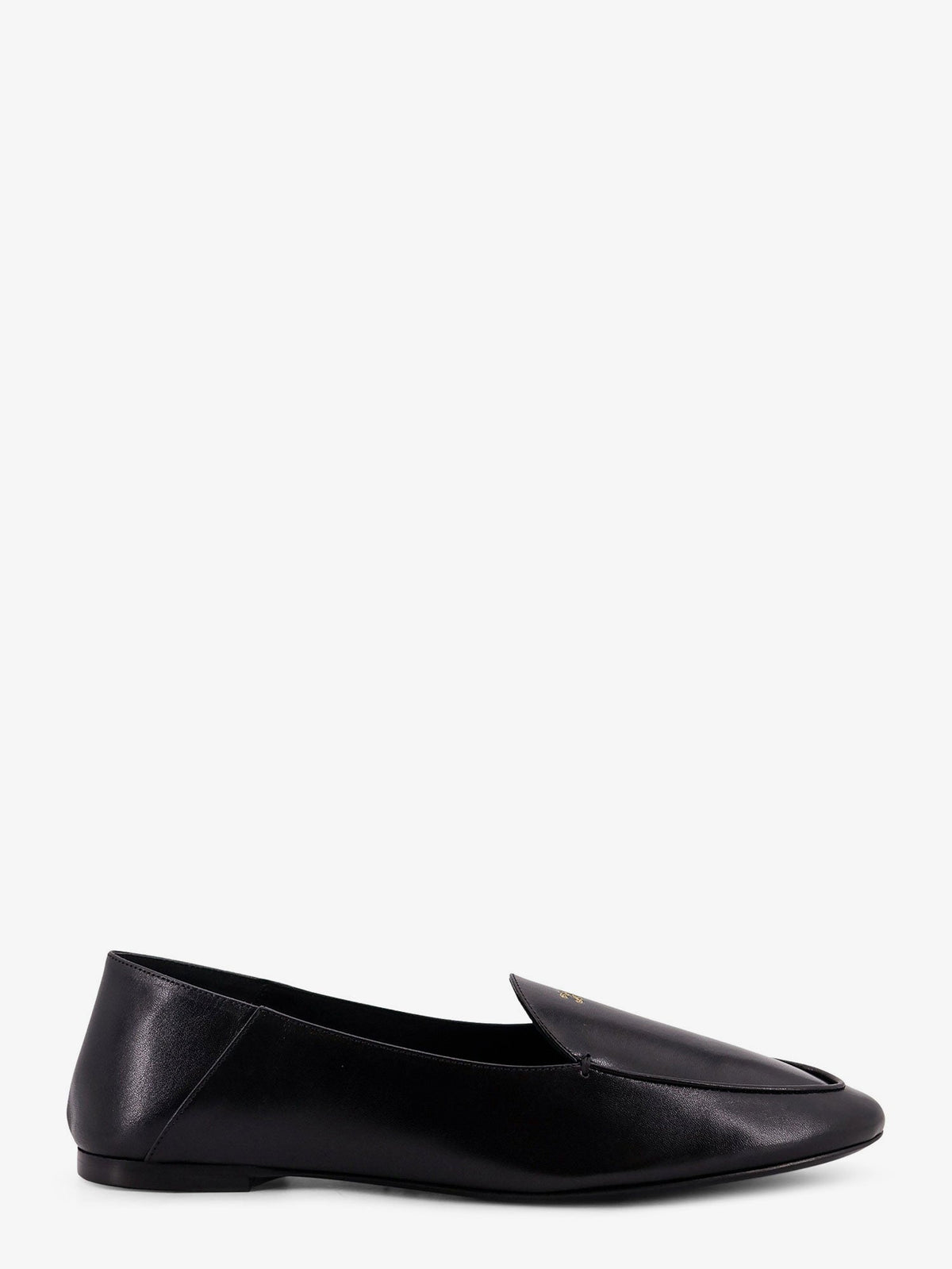 Celine Aura slip-on leather loafers - Black