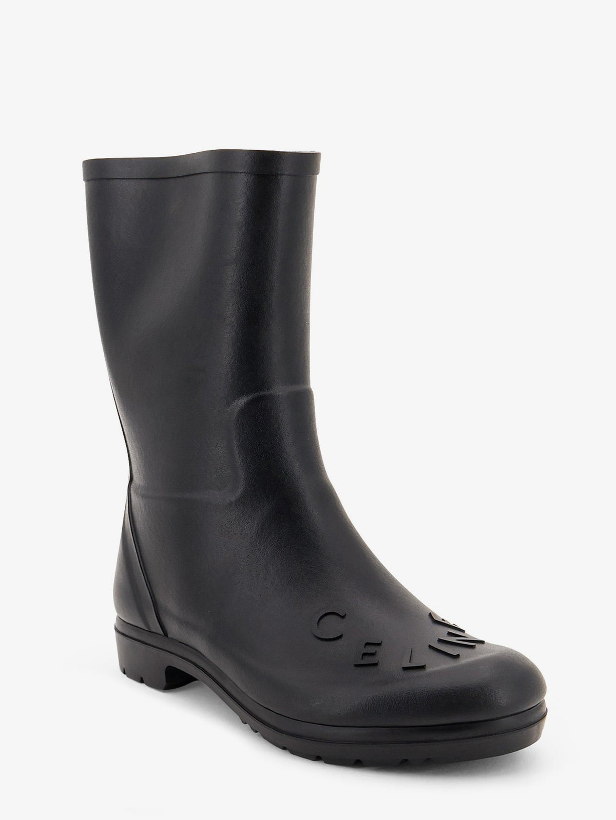 Celine Rubber Garden Boots - Black