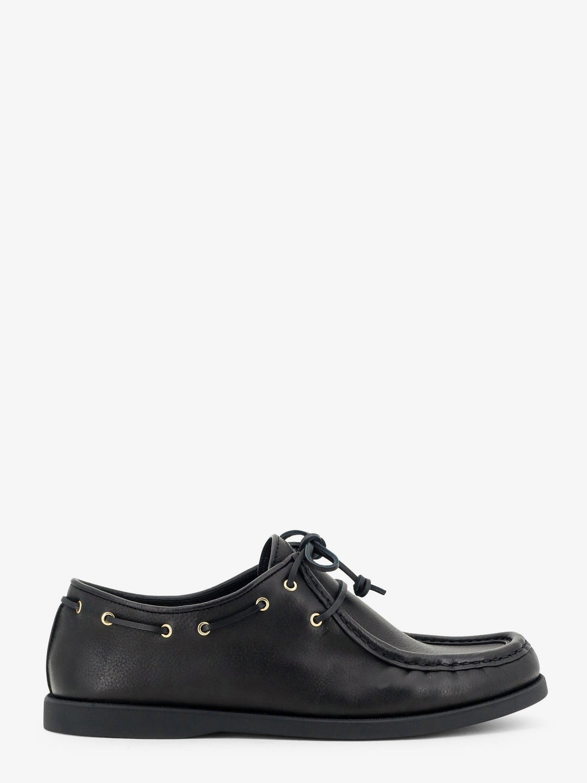 Celine Leather lace-up - Black