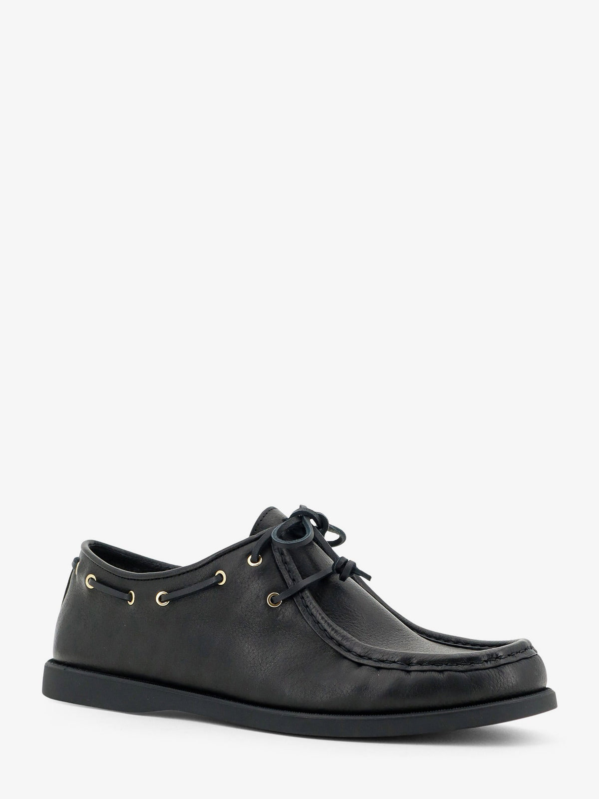 Celine Leather lace-up - Black