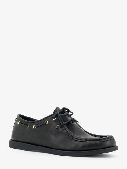 Celine Leather lace-up - Black