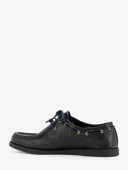 Celine Leather lace-up - Black