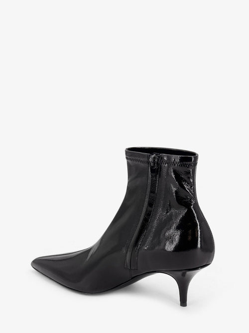 Celine Fitted sleek stretch patent leather boots - Black