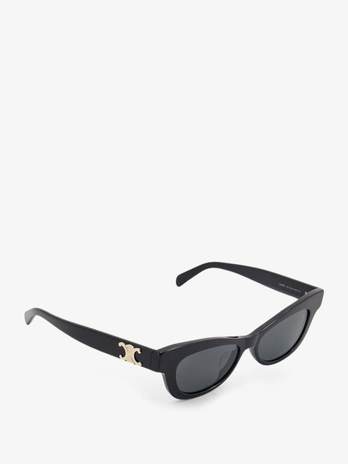 Celine Triomphe acetate sunglasses - Black