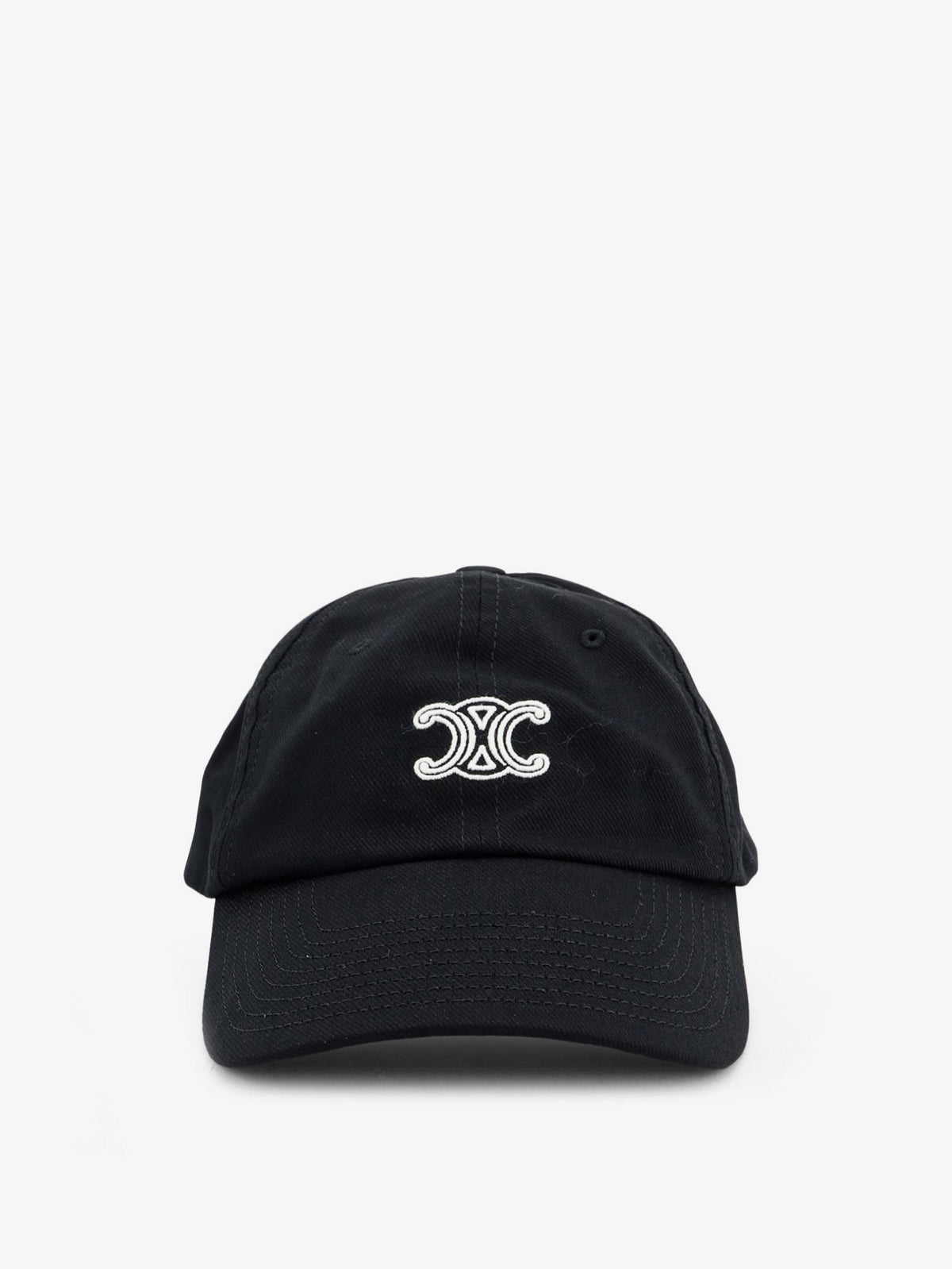 Celine Celine Richelieu cotton hat - Black