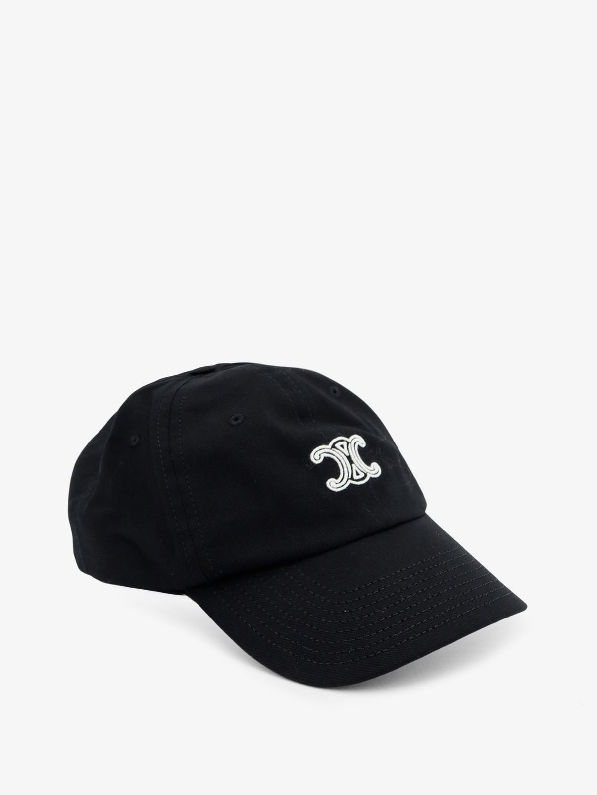 Celine Celine Richelieu cotton hat - Black