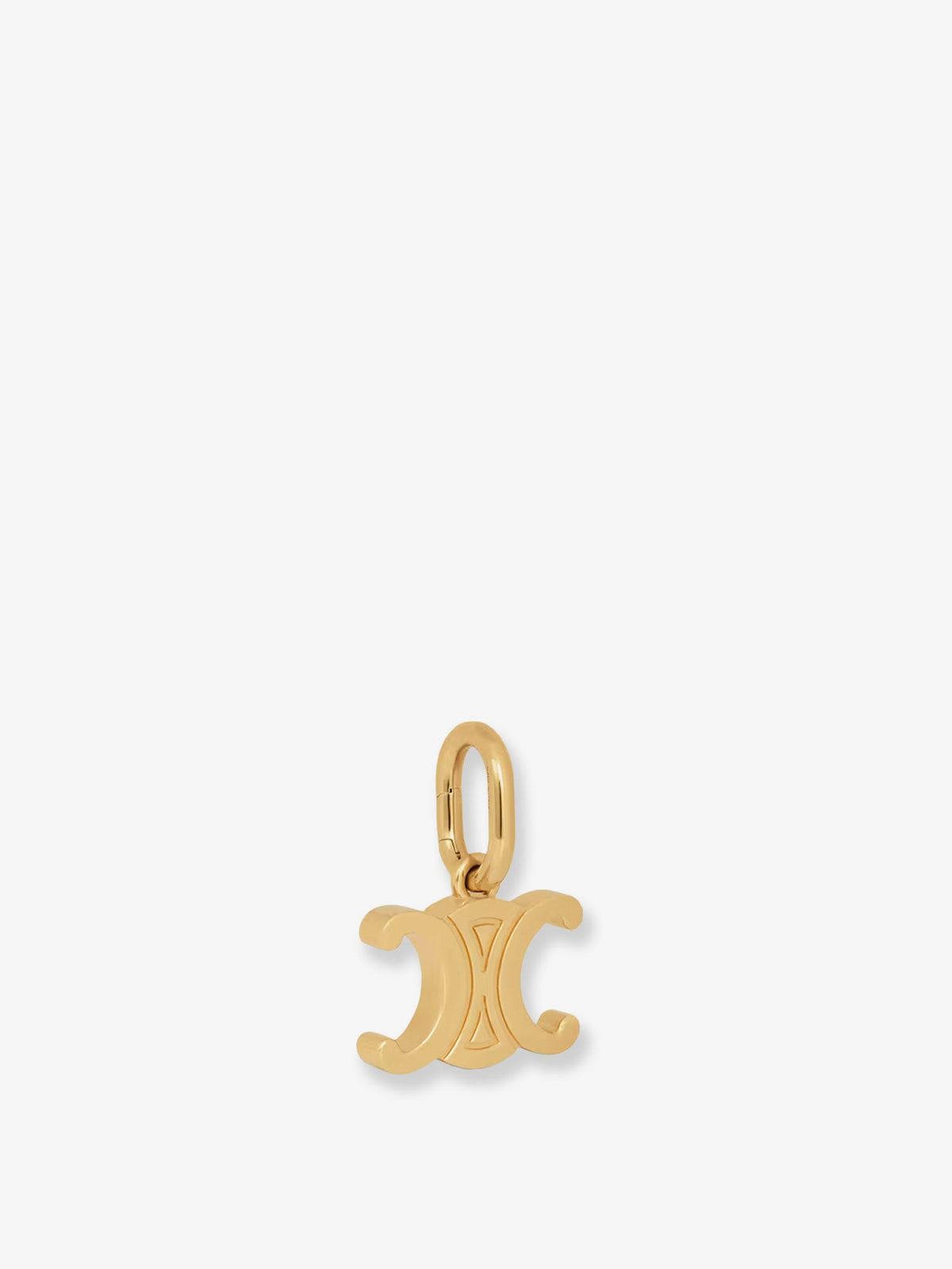 Celine Celine Triomphe brass charm - Gold
