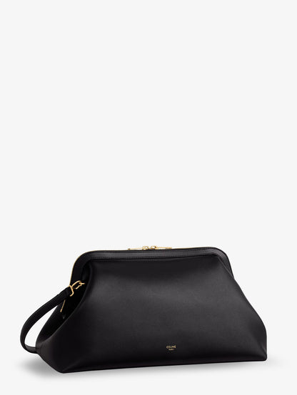 Celine Doctor leather shoulder bag - Black