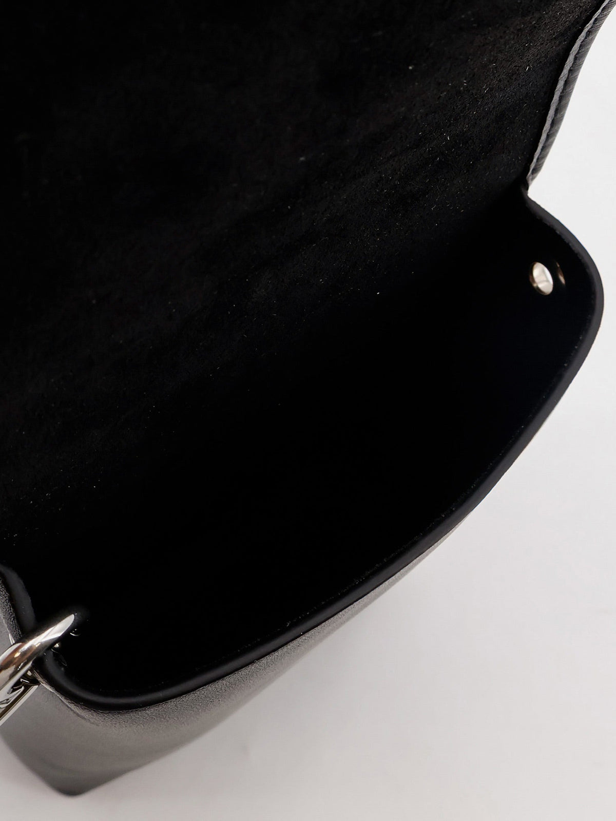 Celine Soft Triomphe leather shoulder bag - Black