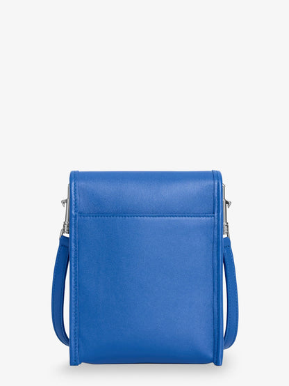 Celine Soft Triomphe leather shoulder bag - Oxideblue