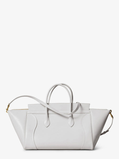 Celine Smile leather handbag - White