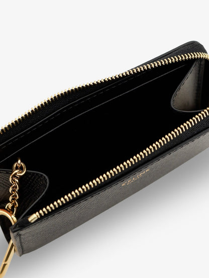 Celine Calfskin wallet - Black