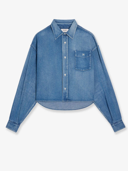Celine Cotton denim shirt - Indigowhisper