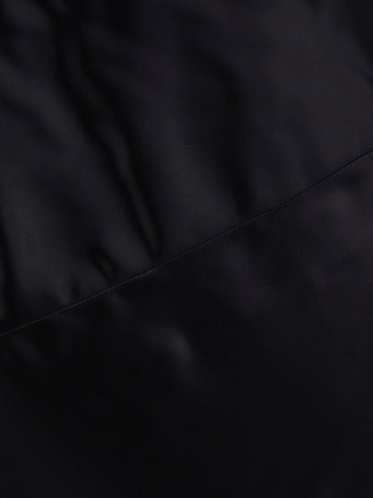 Celine Viscose satin midi skirt - Black