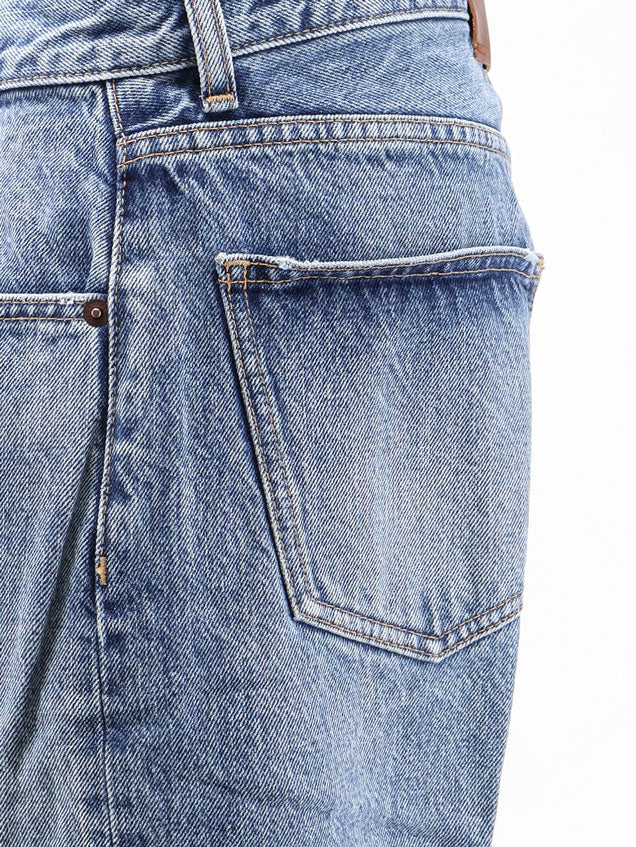 Celine Boyfriend Jeans with Logo tag - Vivienneglass