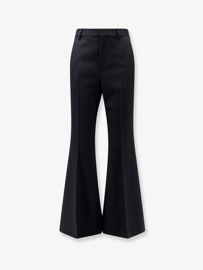 Celine Flared wool trousers - Black