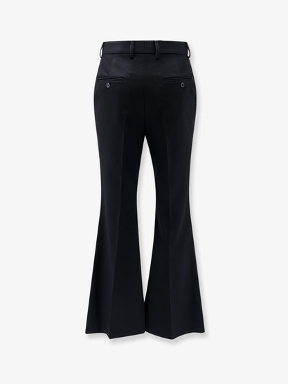 Celine Flared wool trousers - Black