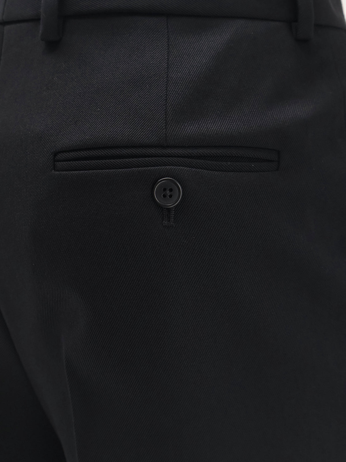 Celine Flared wool trousers - Black