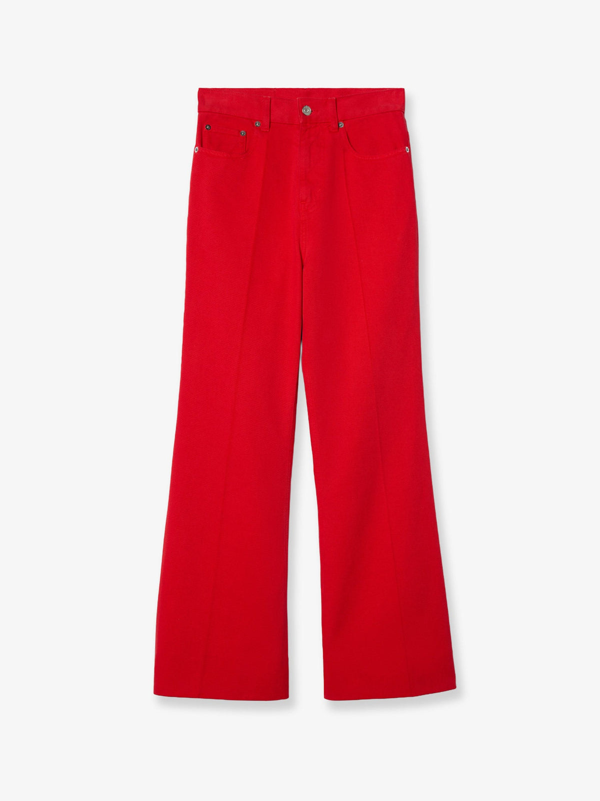 Celine Cotton Flare Jeans 006 - Ferrariredheavystonewash