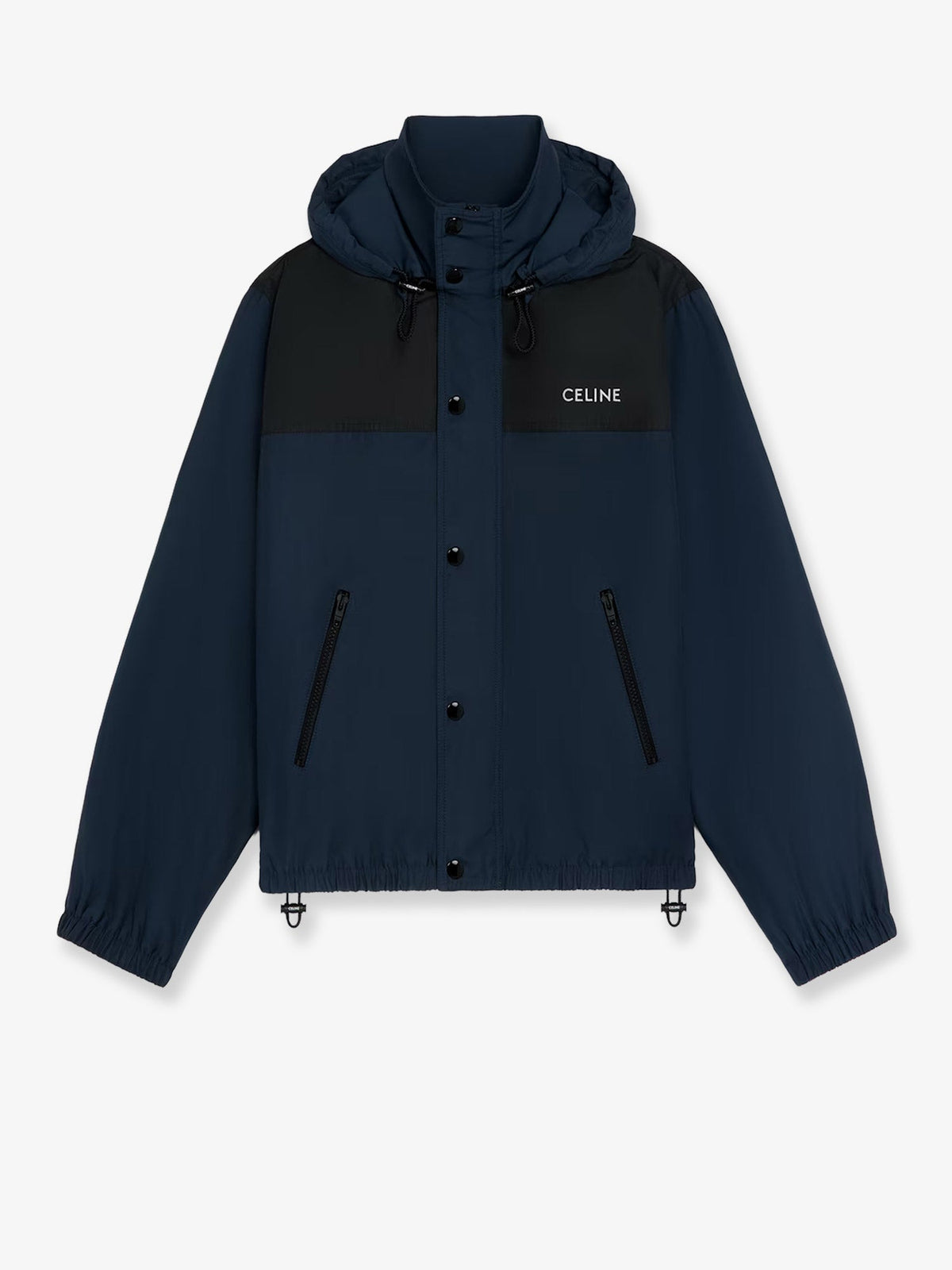 Celine Bicolor nylon jacket - Navy