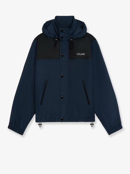 Celine Bicolor nylon jacket - Navy