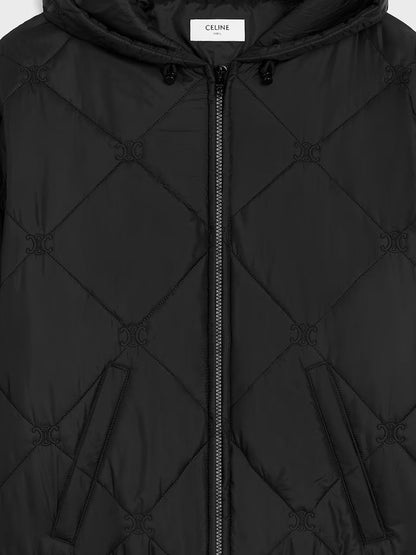 Celine Triomphe quilted jacket - Black
