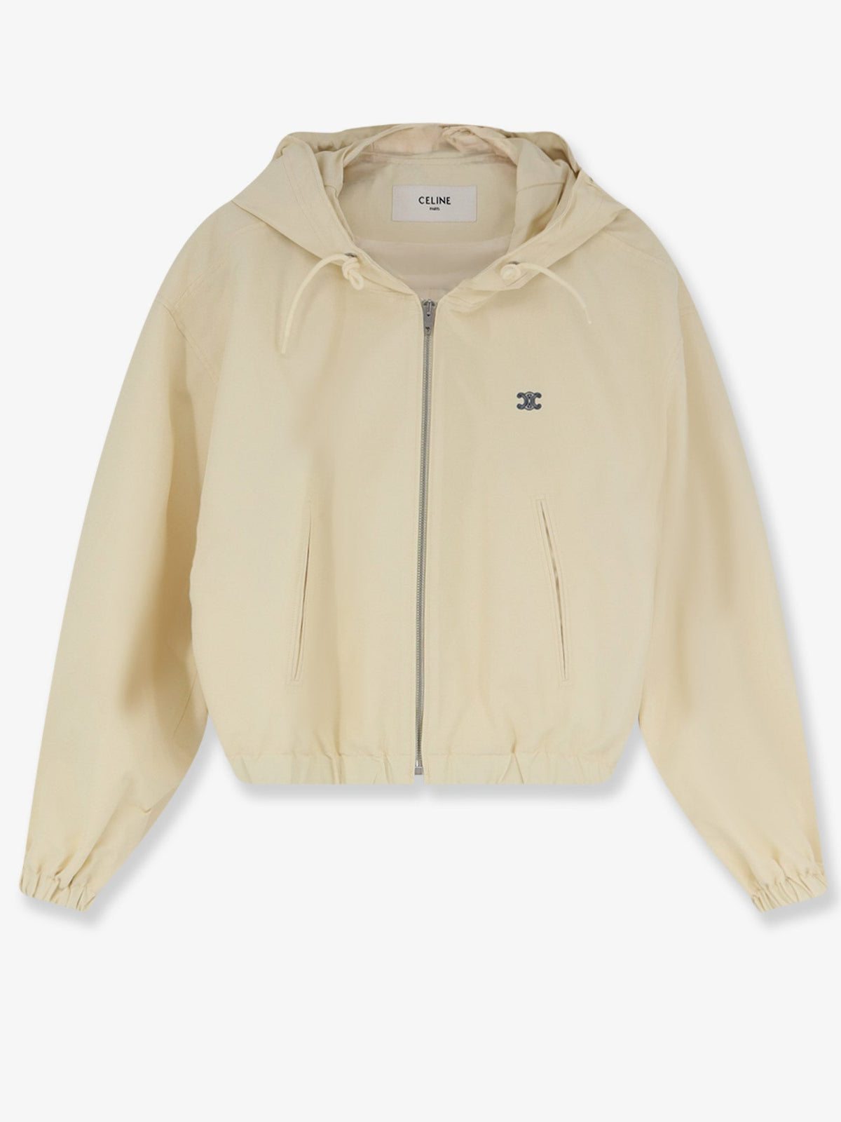 Celine Cotton blend jacket with logo - Chantilly