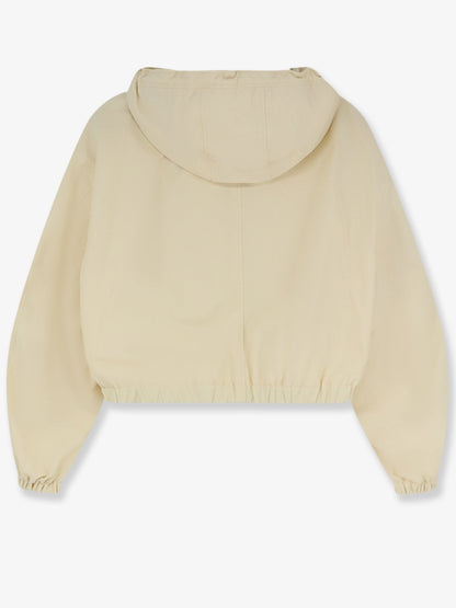 Celine Cotton blend jacket with logo - Chantilly