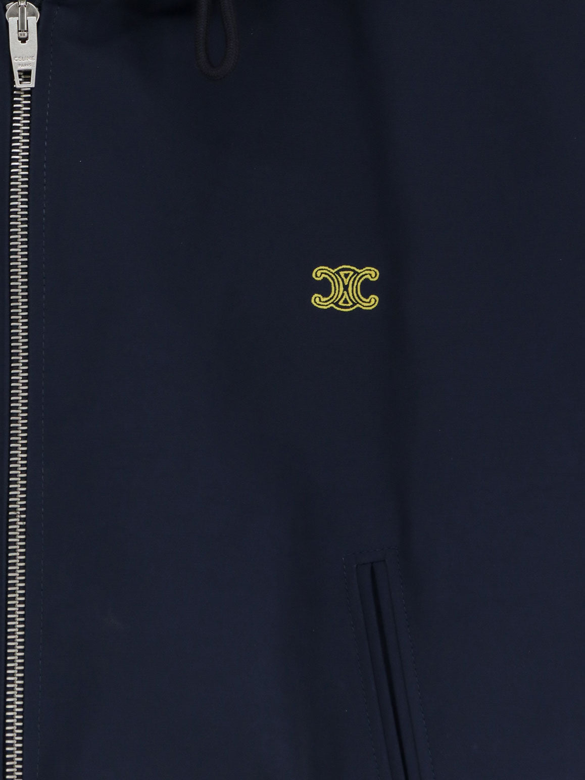 Celine Cotton blend jacket with Logo - Overseas