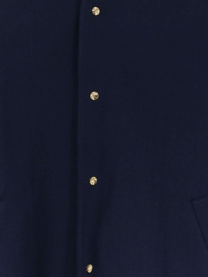 Celine Cotton blazer with printed lining - Royalblue