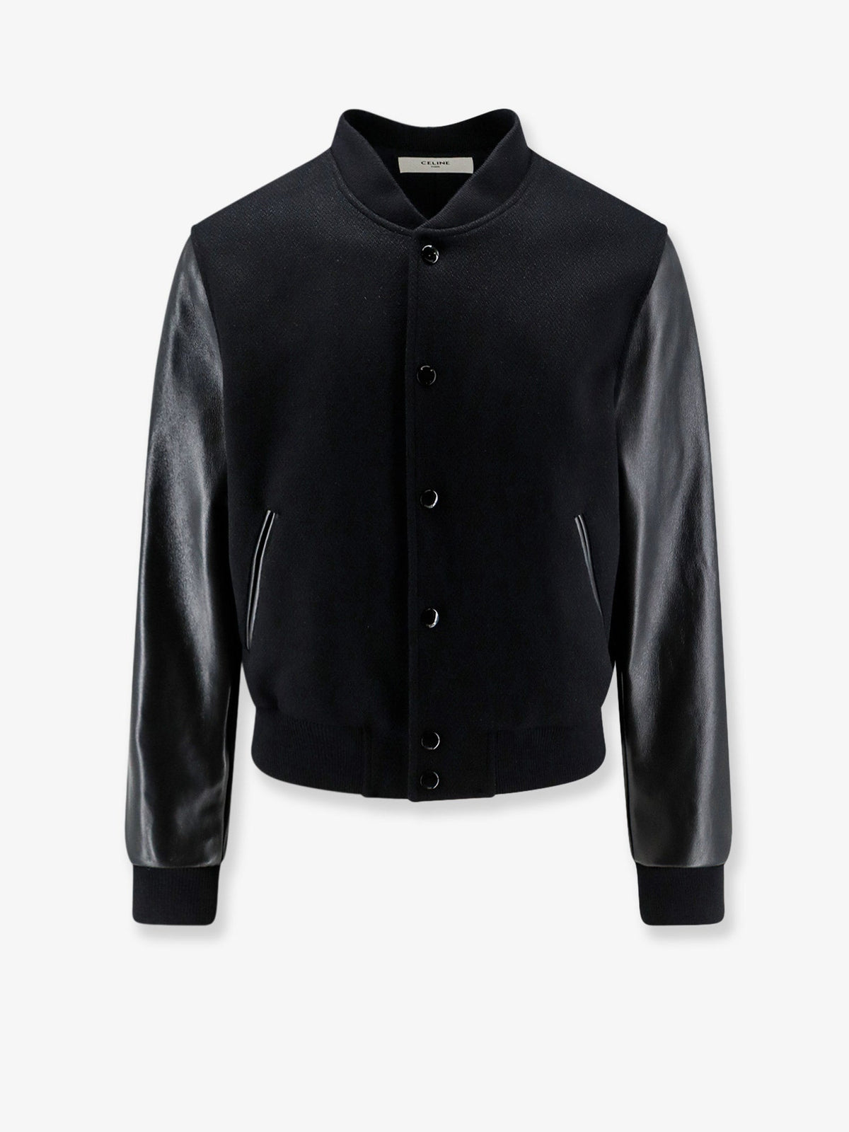 Celine Teddy virgin wool jacket - Black
