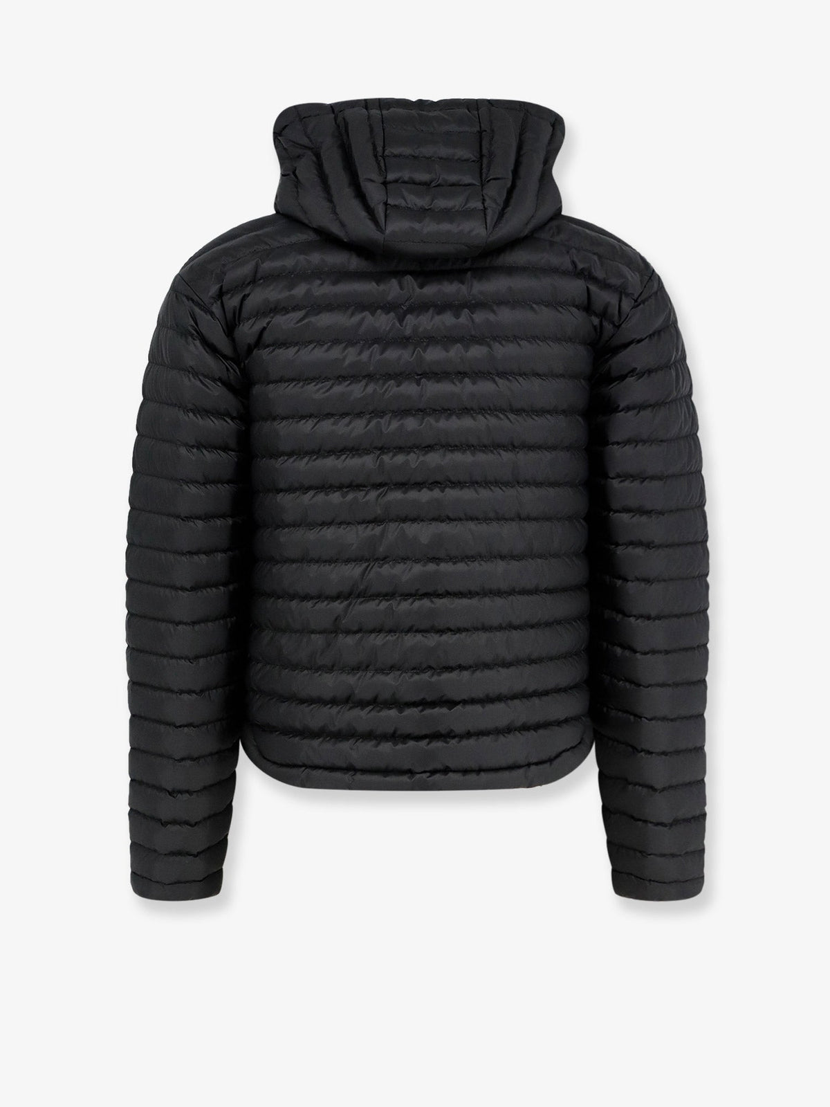 Celine Hooded quilted down jacket - Black