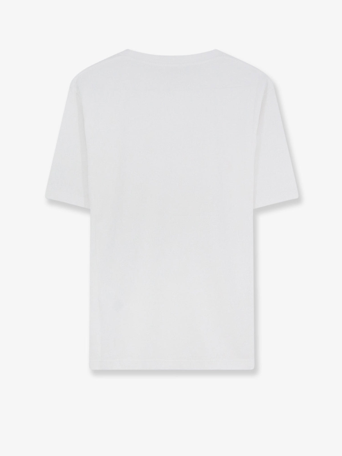 Celine Cotton T-shirt with front logo print - Opticwhiteyellowblue