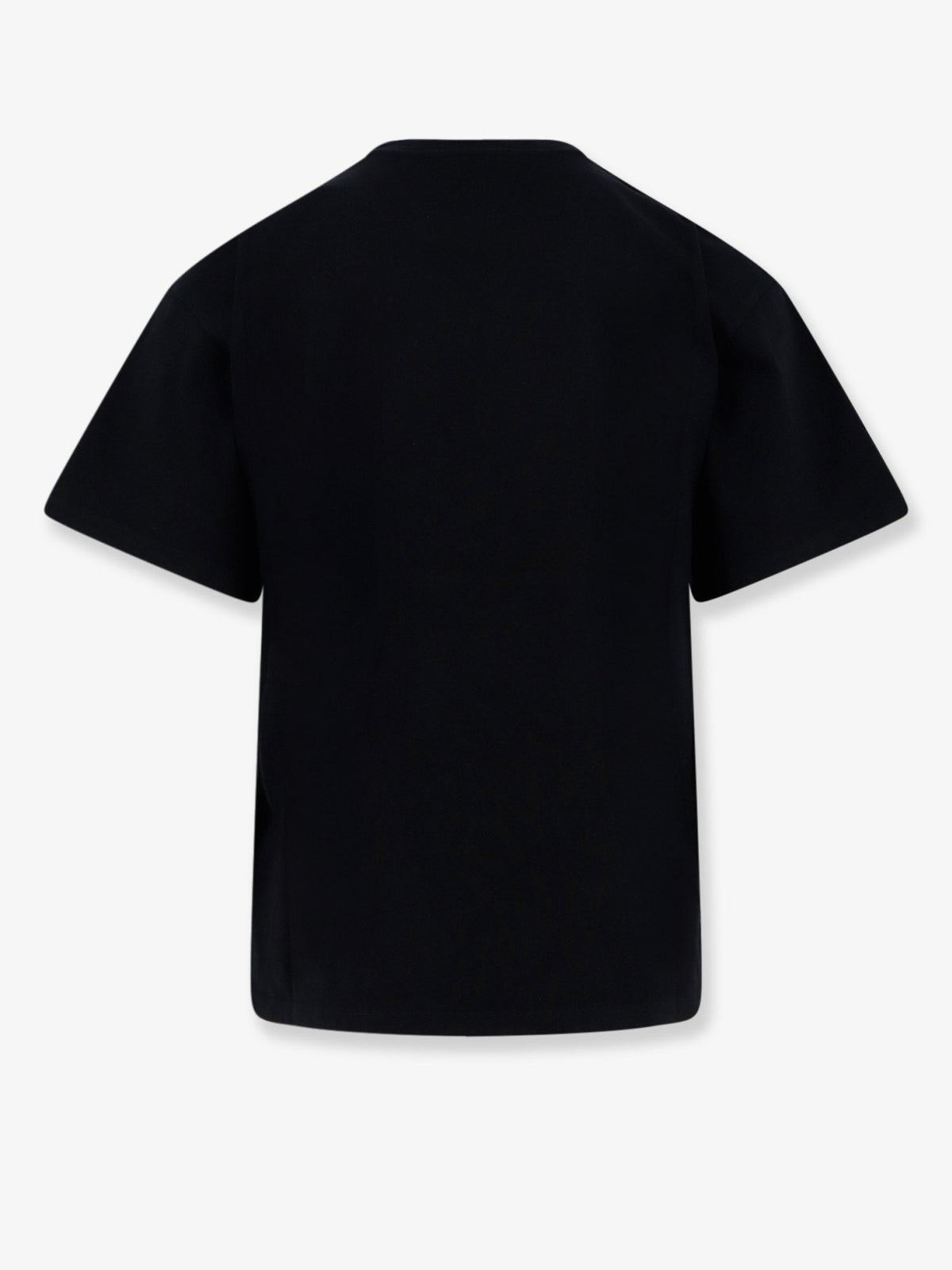 Celine Cotton t-shirt with iconic embroidery - Blackyellow