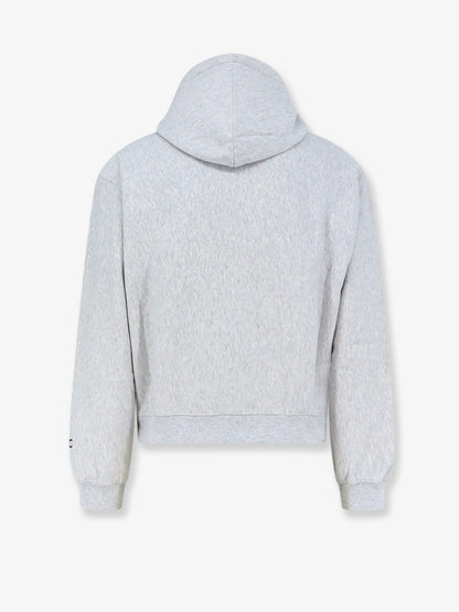 Celine Cotton Sweatshirt with logo lettering print - Greyblackoffwhite