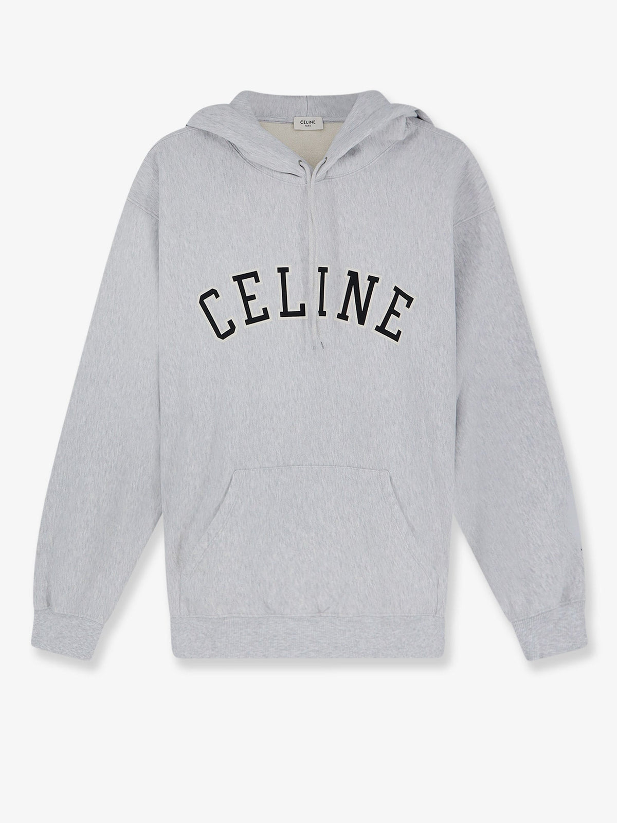 Celine Relaxed cotton sweatshirt - Greyblackoffwhite
